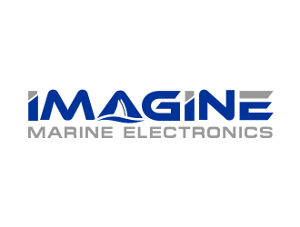 Imagine Marine Electronics logo design by kopipanas