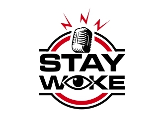 Stay Woke logo design by amar_mboiss