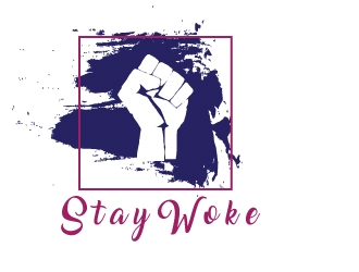 Stay Woke logo design by Erasedink