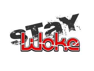 Stay Woke logo design by fastsev