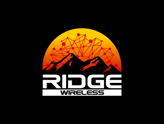 Ridge Wireless logo design by ekitessar