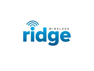 Ridge Wireless logo design by crazher