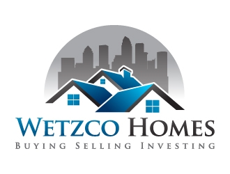 Wetzco Homes logo design by J0s3Ph