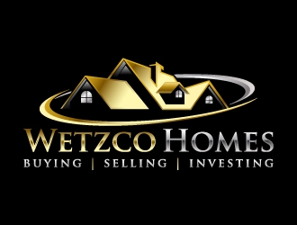 Wetzco Homes logo design by jaize