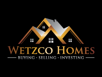 Wetzco Homes logo design by denfransko