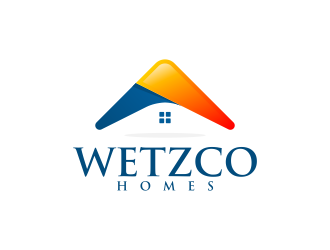 Wetzco Homes logo design by ekitessar