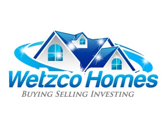 Wetzco Homes logo design by daywalker