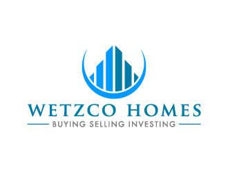 Wetzco Homes logo design by pencilhand