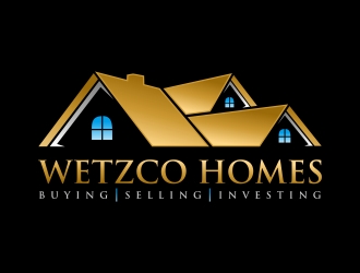 Wetzco Homes logo design by excelentlogo