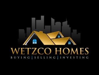 Wetzco Homes logo design by excelentlogo