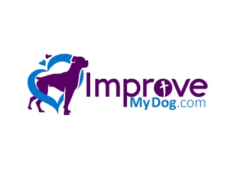 Improve My Dog . com logo design by dasigns