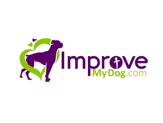 Improve My Dog . com logo design by dasigns