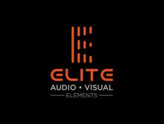 Elite Audio Visual Elements logo design by Eliben