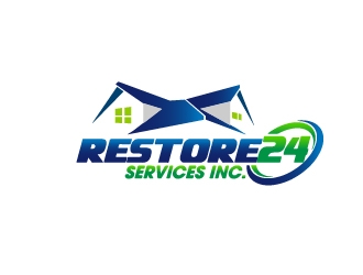 Restore 24 services inc maintenance and restoration  logo design by Marianne