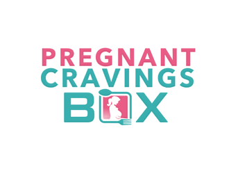 Pregnant Cravings Box logo design by megalogos