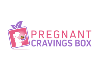 Pregnant Cravings Box logo design by megalogos