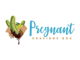 Pregnant Cravings Box logo design by daywalker