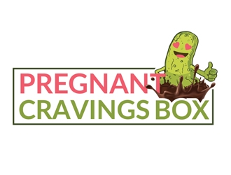 Pregnant Cravings Box logo design by Roma