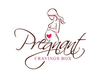 Pregnant Cravings Box logo design by REDCROW