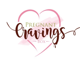 Pregnant Cravings Box logo design by REDCROW