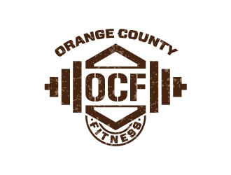 Orange County Fitness logo design by Boomstudioz