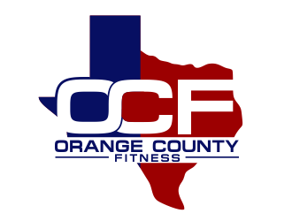 Orange County Fitness logo design by kopipanas