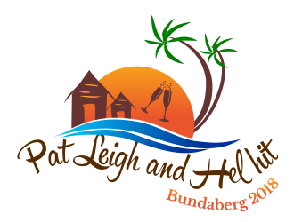 Pat Leigh and Hel hit Bundaberg 2018 logo design by aldesign
