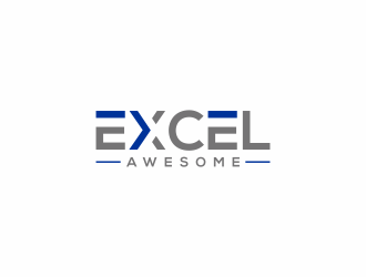 Excel Awesome logo design by ubai popi