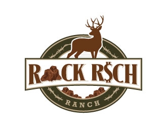 Rock Rich Ranch logo design by daywalker