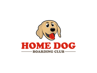 Home Dog Boarding Club logo design by RIANW