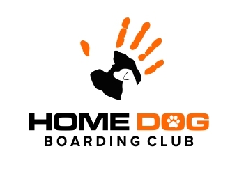 Home Dog Boarding Club logo design by amar_mboiss
