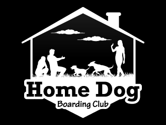 Home Dog Boarding Club logo design by JJlcool