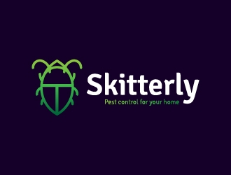Skitterly logo design by litera