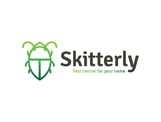 Skitterly logo design by litera