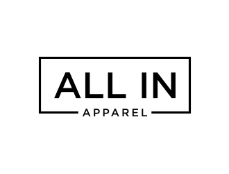 All In Apparel logo design by nurul_rizkon