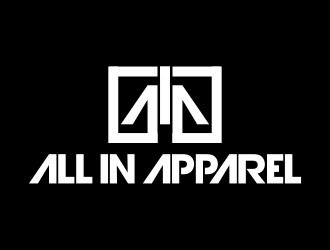 All In Apparel logo design by rykos