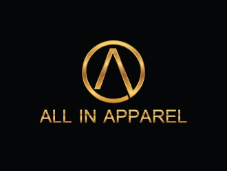 All In Apparel logo design by uttam