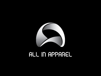 All In Apparel logo design by alxmihalcea