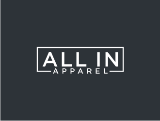 All In Apparel logo design by bricton