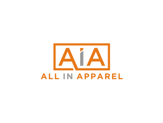 All In Apparel logo design by bricton