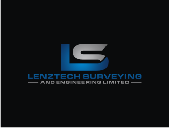 Lenztech Surveying and Engineering Limited logo design by bricton