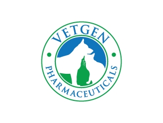 VetGenPharmaceuticals logo design by dhika