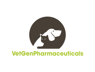 VetGenPharmaceuticals logo design by Torzo