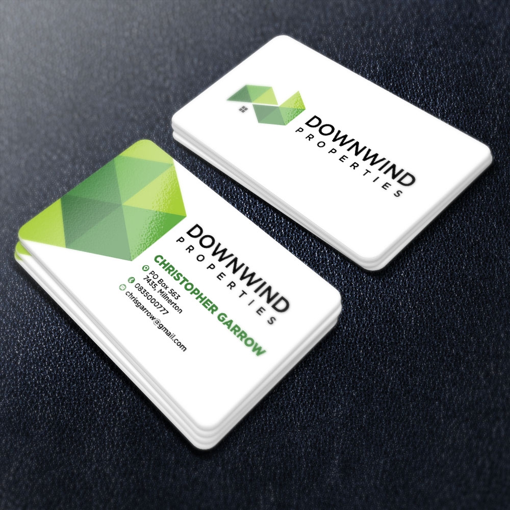 Downwind Properties logo design by scriotx