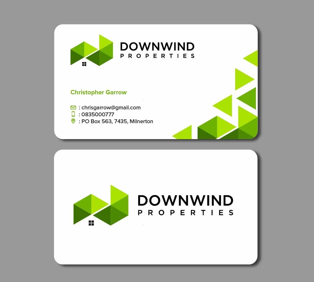 Downwind Properties logo design by SOLARFLARE