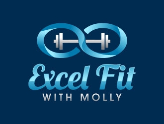 Excel Fit with Molly logo design by J0s3Ph