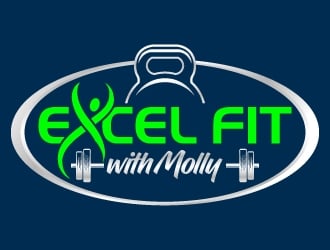 Excel Fit with Molly logo design by jaize