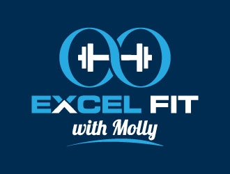 Excel Fit with Molly logo design by J0s3Ph