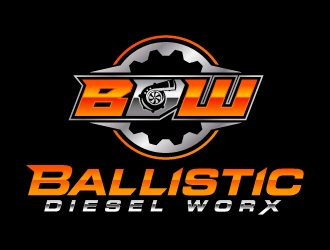 Ballistic Diesel Worx logo design by jaize