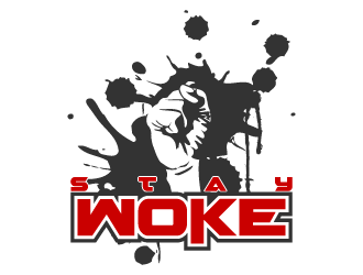 Stay Woke logo design by fastsev